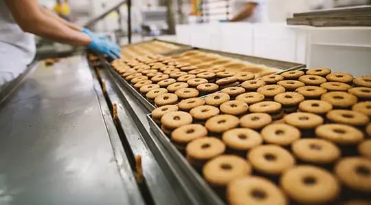 Flexible packaging for cookies and bakery products